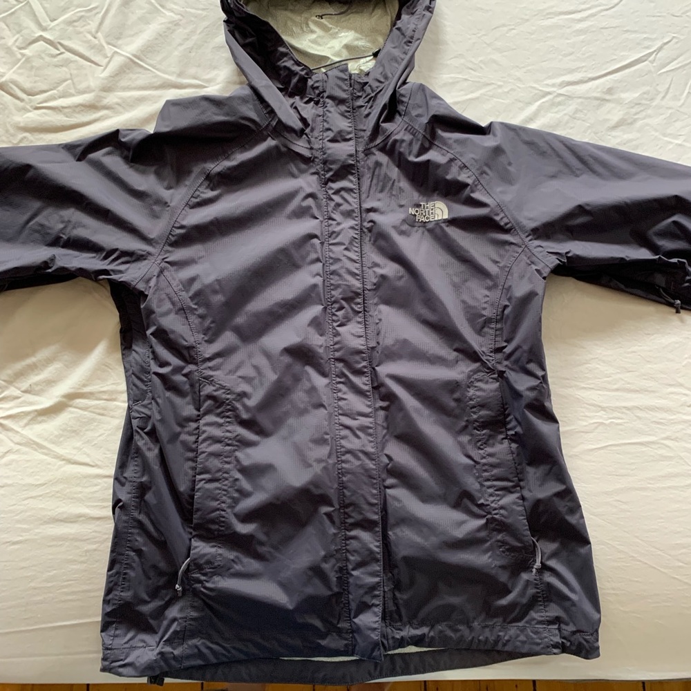 North face packable rain coat